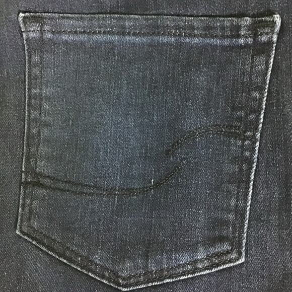 Levi Strauss simply stretch   Dark wash mid rise super skinny Jeans sz 4 - Picture 8 of 11